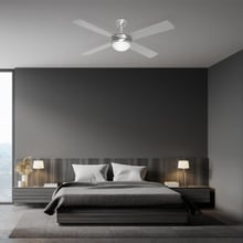 Caprice AC Ceiling Fan with Light Kit